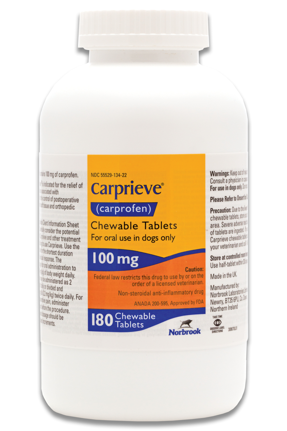 CARPRIEVE Chewable 100MG x 180